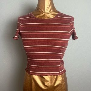American Eagle Striped T shirt